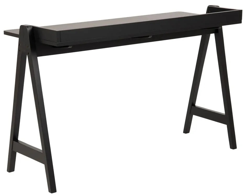 Работна маса с дъбов плот 126,6x51,6 cm Miso - Actona