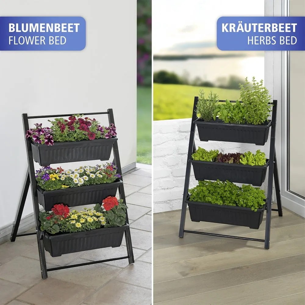 Метална стойка за цветя (височина 85 cm) Vertical – Maximex