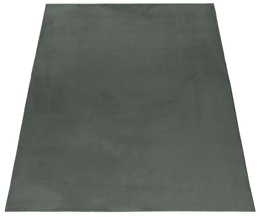 Зелен килим подходящ за пране 200x290 cm Pouffy – Ayyildiz Carpets