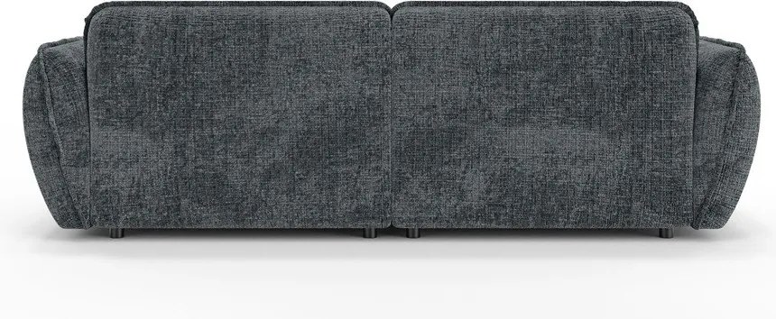 Тъмносив шенилов диван 252 cm Nelia Big – Ropez