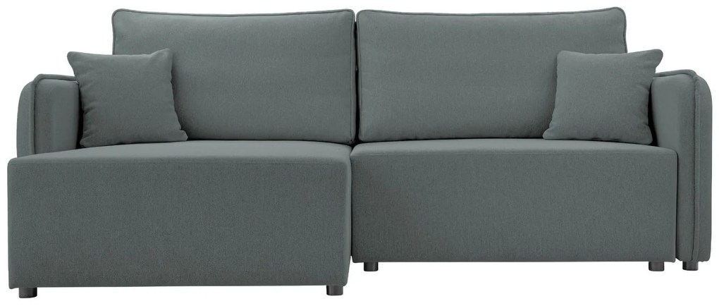 Ъглов диван Melody-Антрацит-Десен