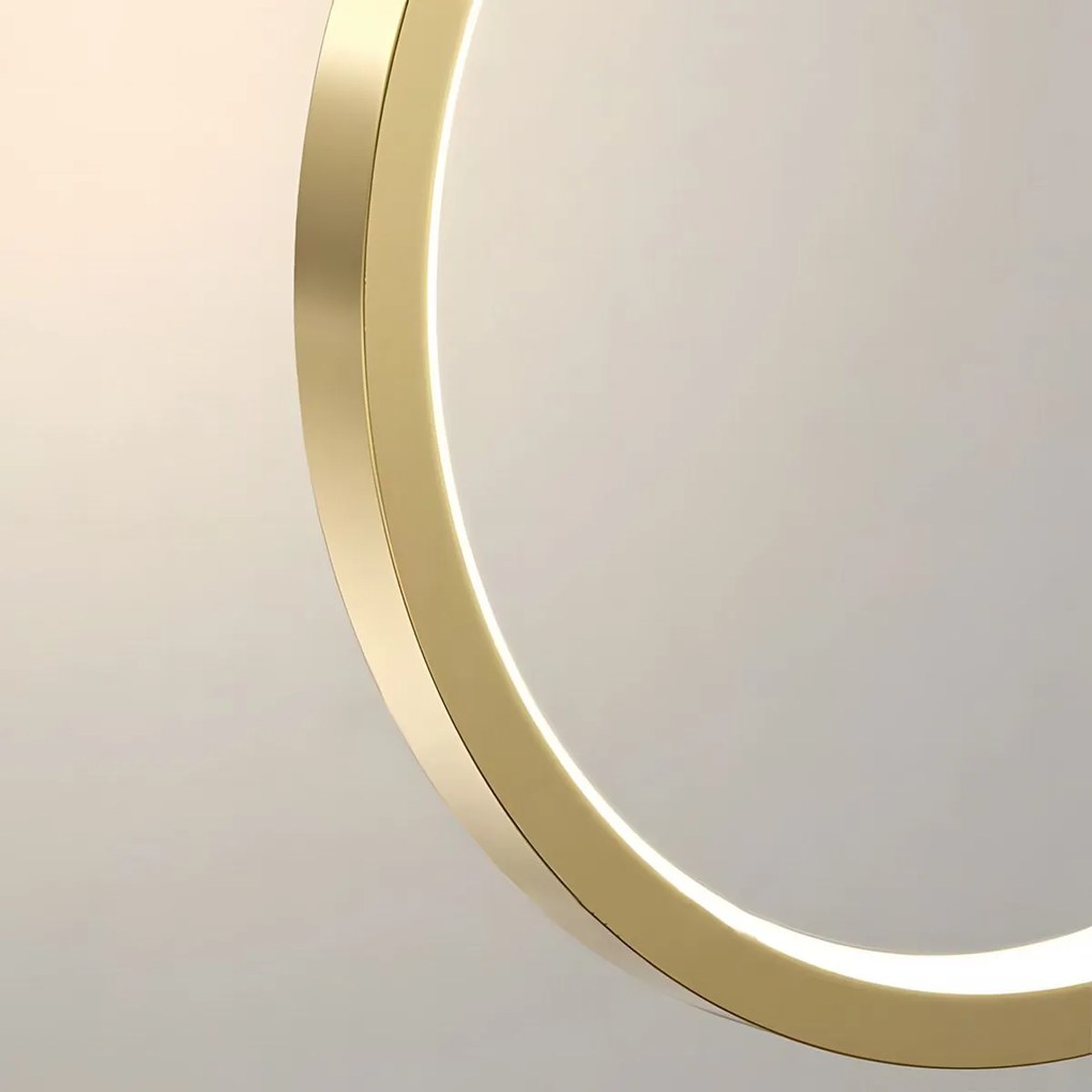 Висяща LED лампа G112-CP Gold