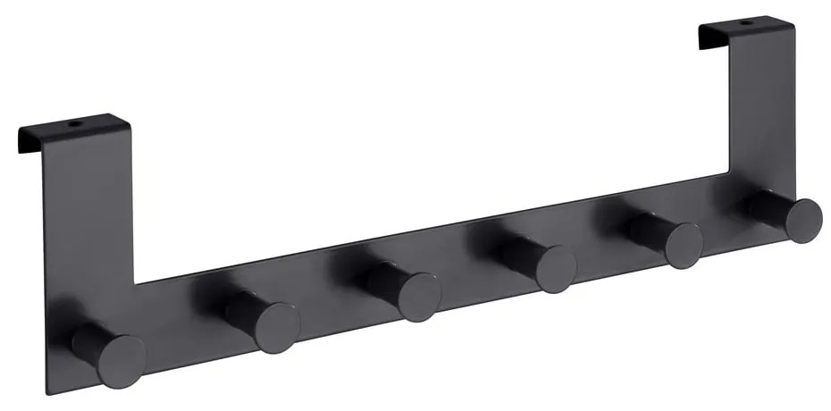 Черен метален стелаж за врата 39 cm Celano – Wenko