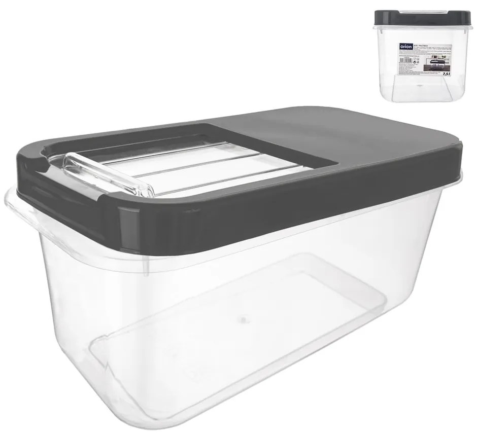 Пластмасова кутия за съхранение с капак 35x20x18 cm Slop – Orion