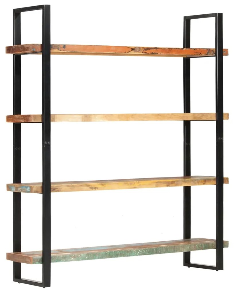 321067 vidaXL Библиотека с 4 нива, 160x40x180 см, регенерирано дърво масив