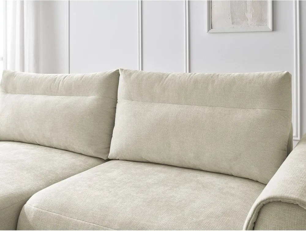 Бежов ъглов диван Aden – Bobochic Paris