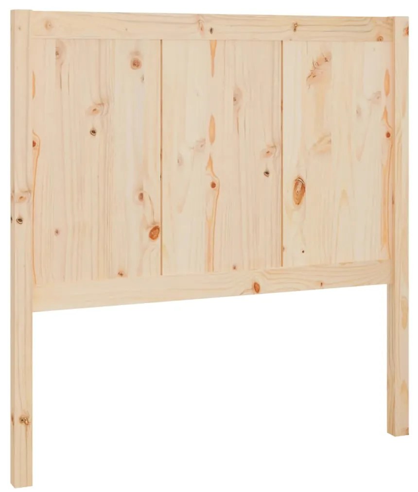 818075 vidaXL Горна табла за легло, 105,5x4x100 см, бор масив