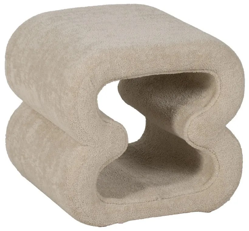 Бежова табуретка от букле – Ixia