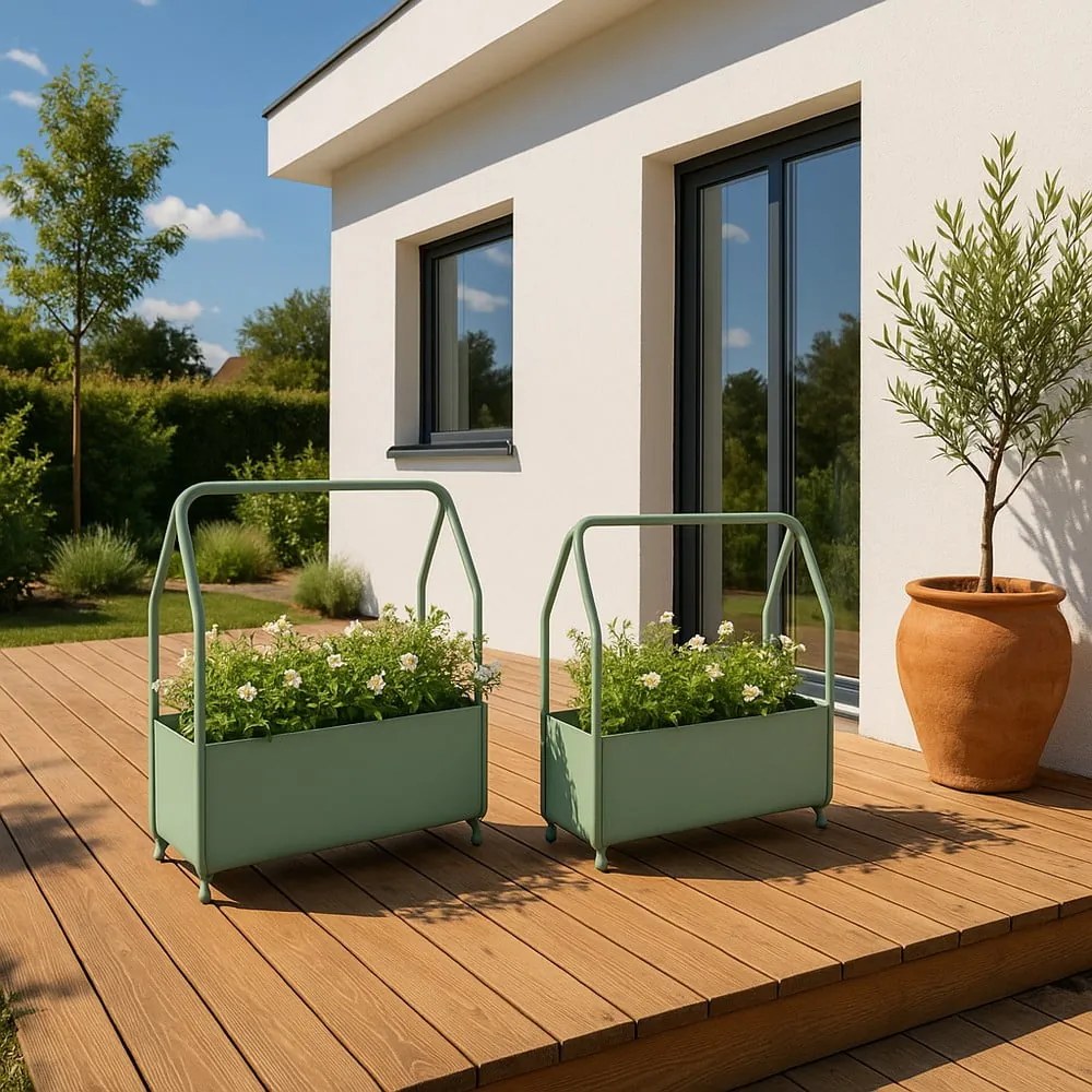 Саксия за цветя 52 cm Keyra – Bizzotto