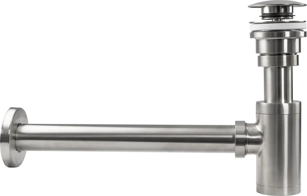 Сифон REA BRUSH NICKLE INOX