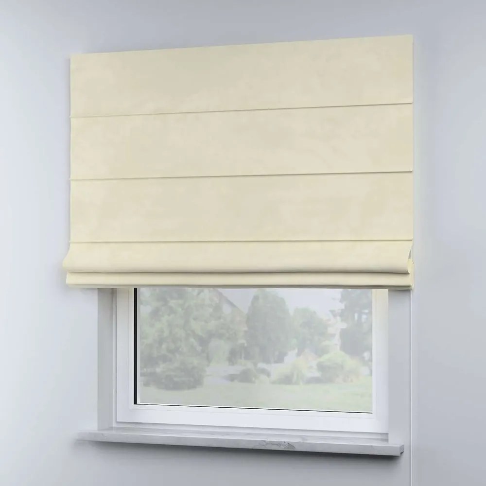 Бежова римска щора 170x100 cm Posh Velvet - Yellow Tipi