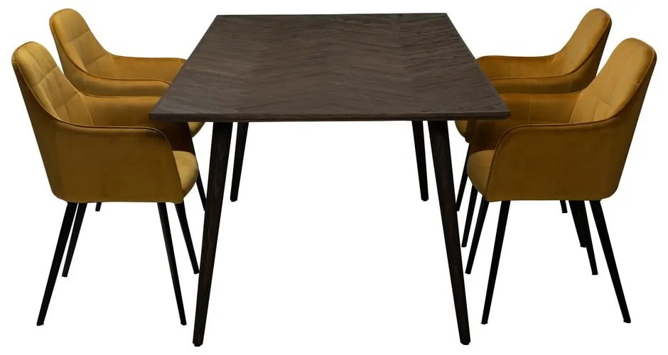 Маса за хранене от бряст 100x220 cm Bone - DAN-FORM Denmark