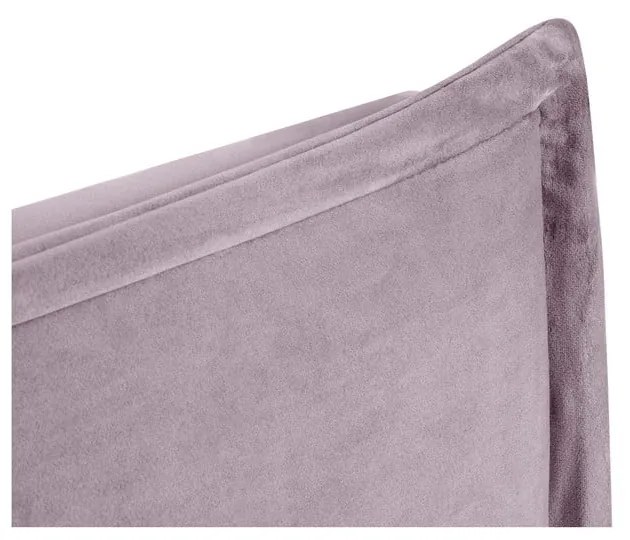 Светлорозова табла за легло 180x120 cm Monica – Milo Casa