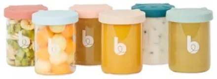 Babymoov - Комплект Стъклени купички за храна ISY Bowls 6 броя 250 мл A004314