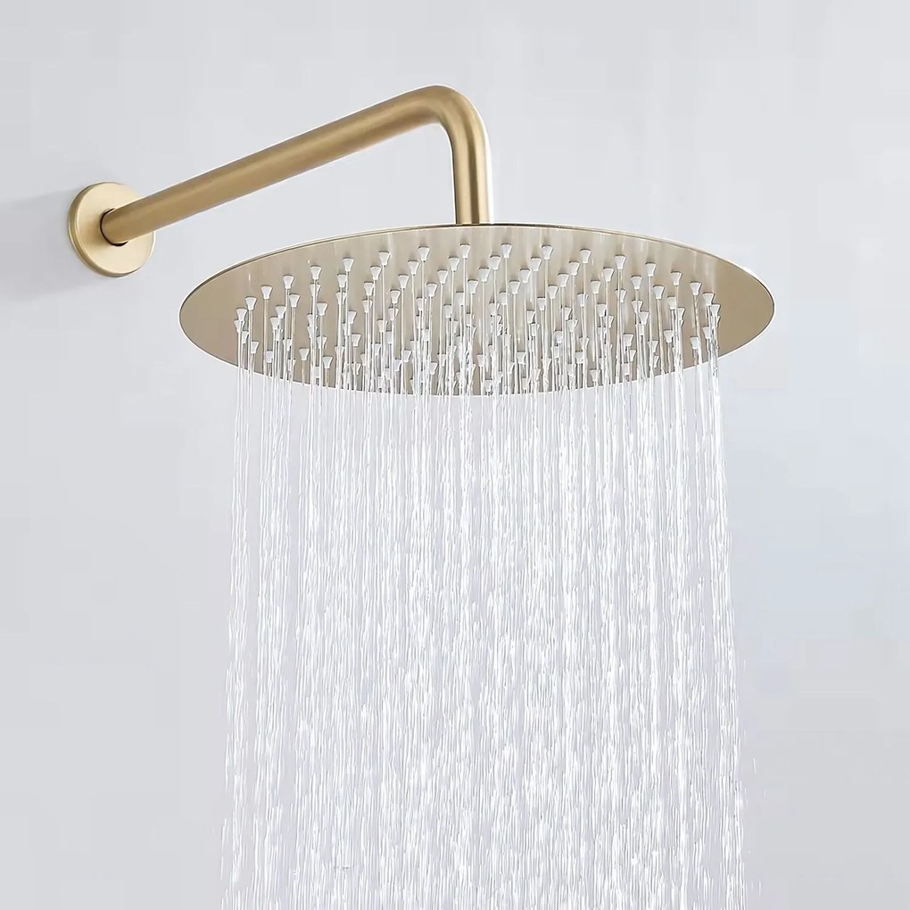 Дъждов душ Rea Gold Brush 25cm