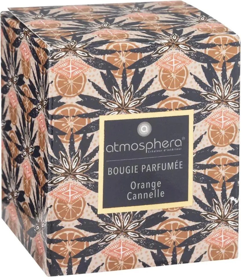 Ароматна свещ atmosphera Neda, Стъкло, 110 g - Enchanting Wood