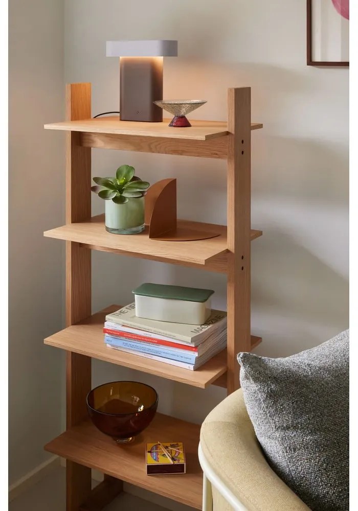 Стелаж от декор от дъб в естествен цвят 59x142 cm Forma – Hübsch