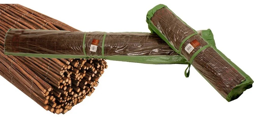 Балконски параван от плетеница в естествен цвят 300x200 cm – Garden Pleasure