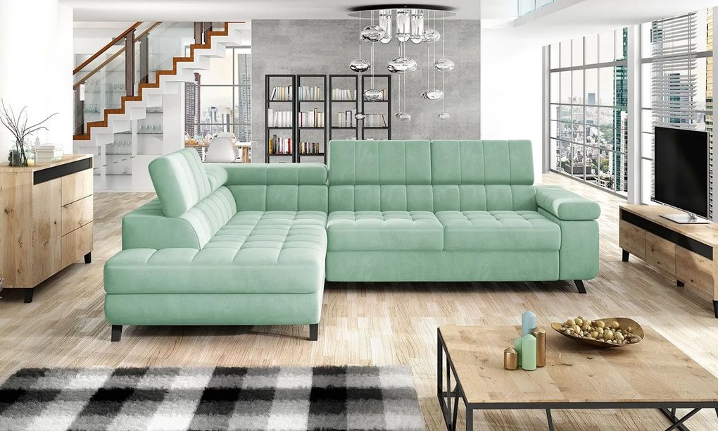 Ъглов диван Nord-Left-Peanut