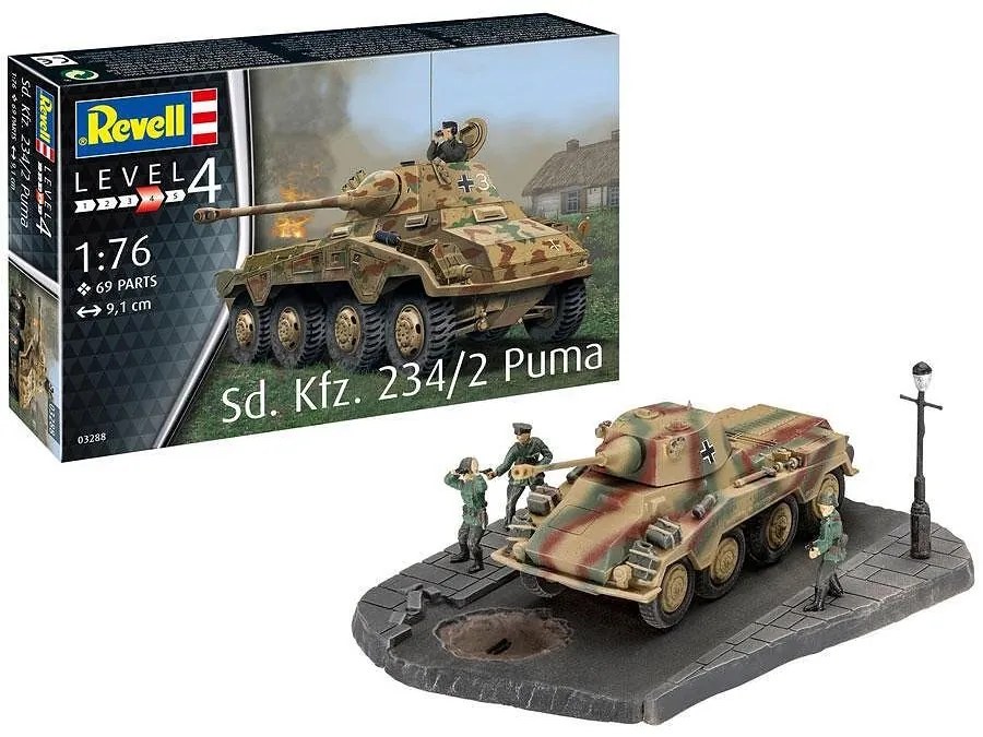 Revell - Сглобяем модел Танк Sd.Kfz. 234/2 Puma R03288
