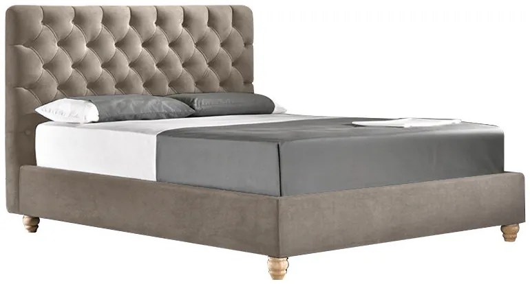 легло Ikelos Madison-Ecru-140 x 200-With Кутия за съхранение