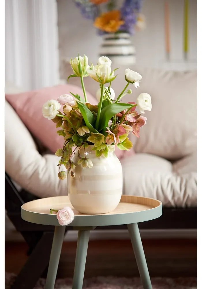 Ваза от бял фаянс, височина 20 cm Omaggio - Kähler Design