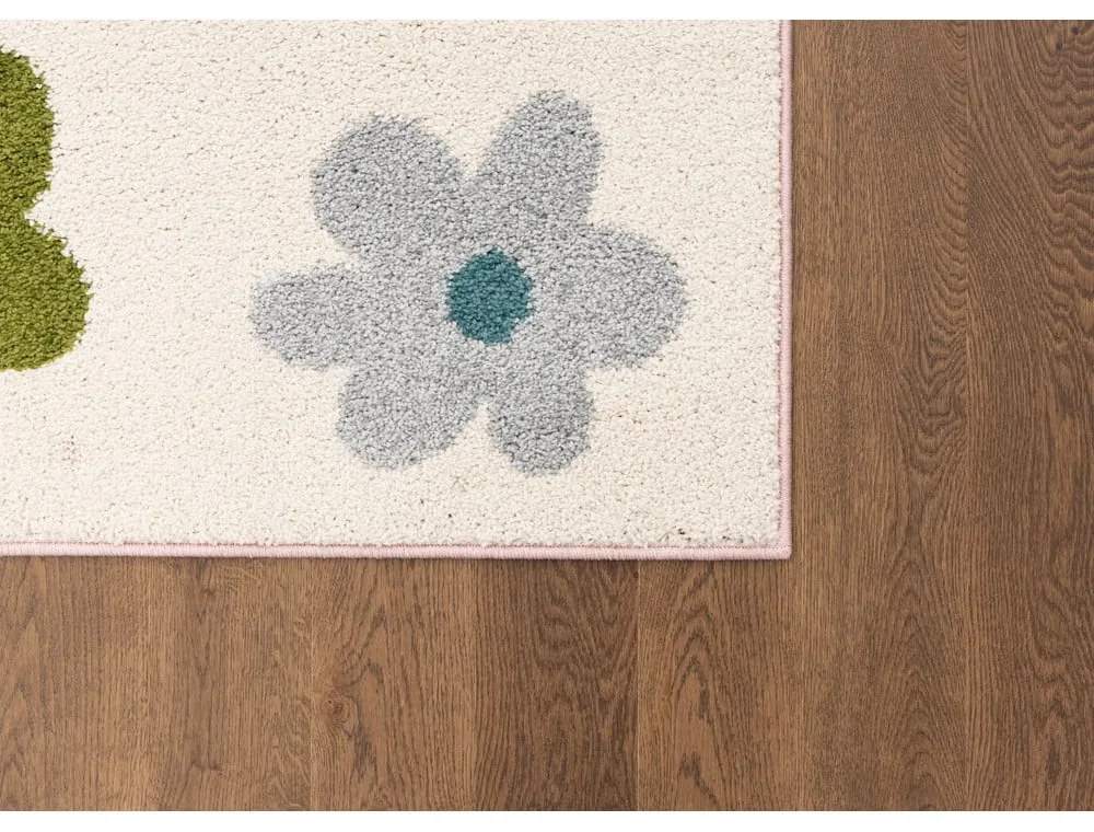 Детски килим в цвят слонова кост 120x170 cm Dazzy Cream – FD