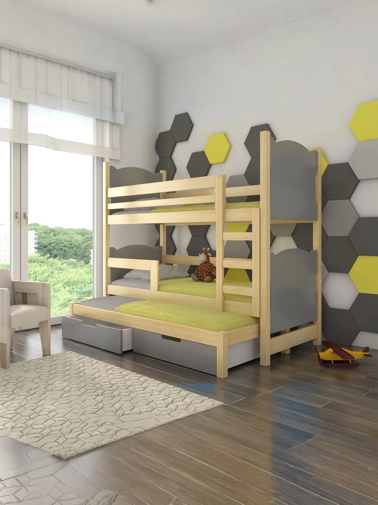 Чекмедже за Чекмедже за Чекмедже за двуетажно легло Sero plus 3B-Fusiko-Gkri