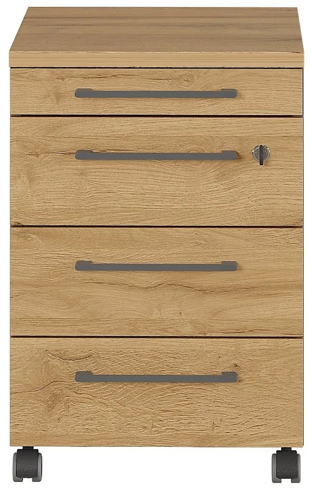 Дъбов шкаф в естествен цвят 42x61 cm Agenda - Germania