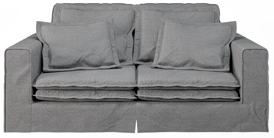 Сив диван 196 cm Nora – Ropez