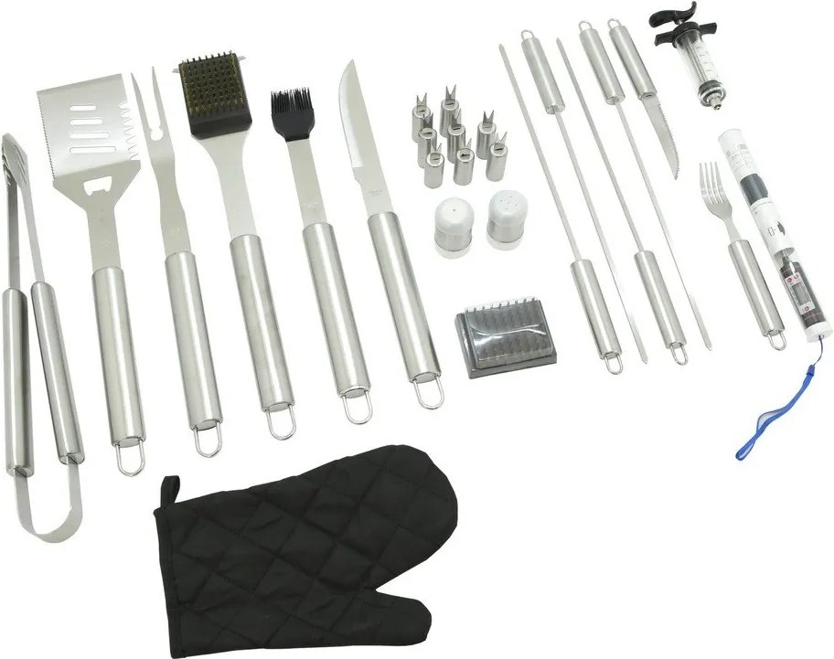 Прибори за грил в комплект от 27 бр. – Cattara