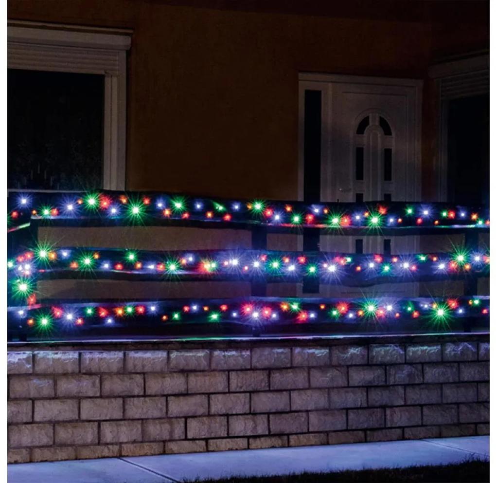 LED Екстериорни Коледни лампички 500xLED 35м IP44 многоцветни