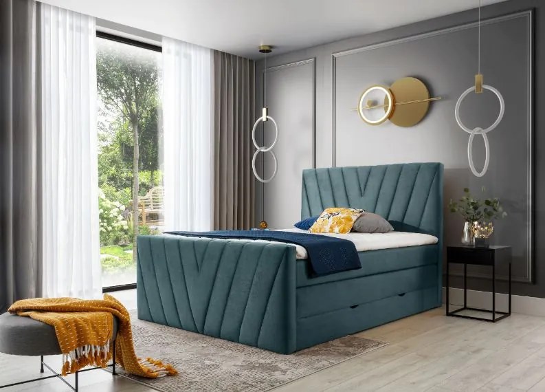 Тапицирано легло Alba-Mple-Anoixto-180 x 200