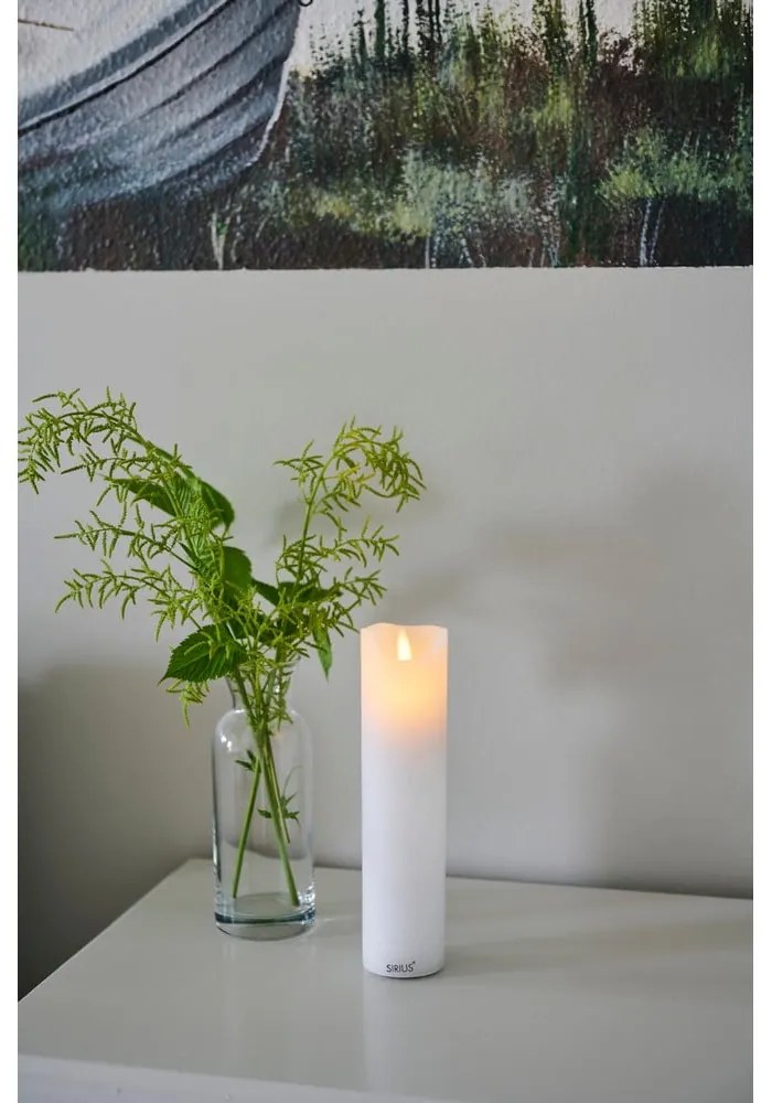 LED свещ (височина 20 cm) Sara – Sirius