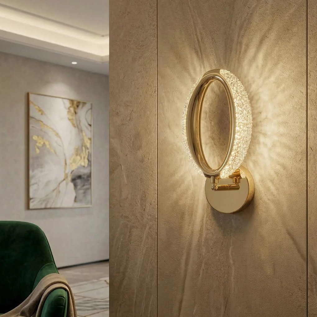 СТЕНЕН LED АПЛИК G174-W GOLD
