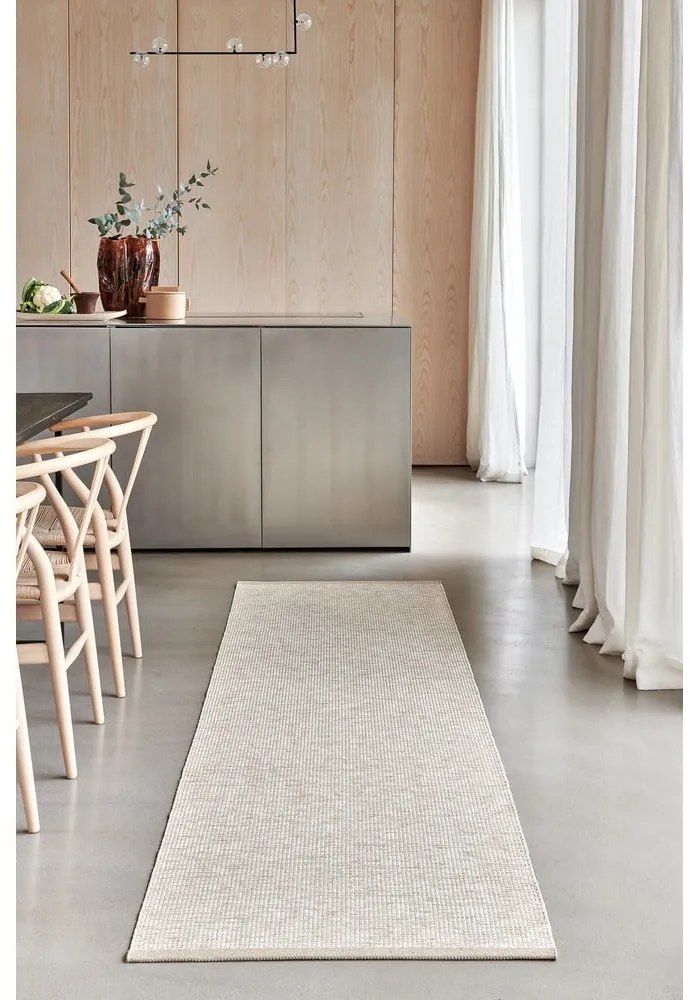 Бежова пътека за открито и закрито 70x225 cm Sam Vanilla – Pappelina