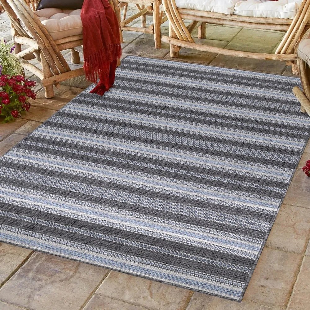 Сив външен килим 160x230 cm Sunny – Ayyildiz Carpets