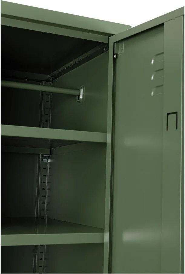 Тъмнозелено метално заключващ се шкафче 80x185x50 cm Cambridge – Yes Everyday