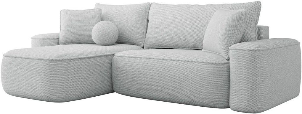 Ъглов диван Sandby-Сиво