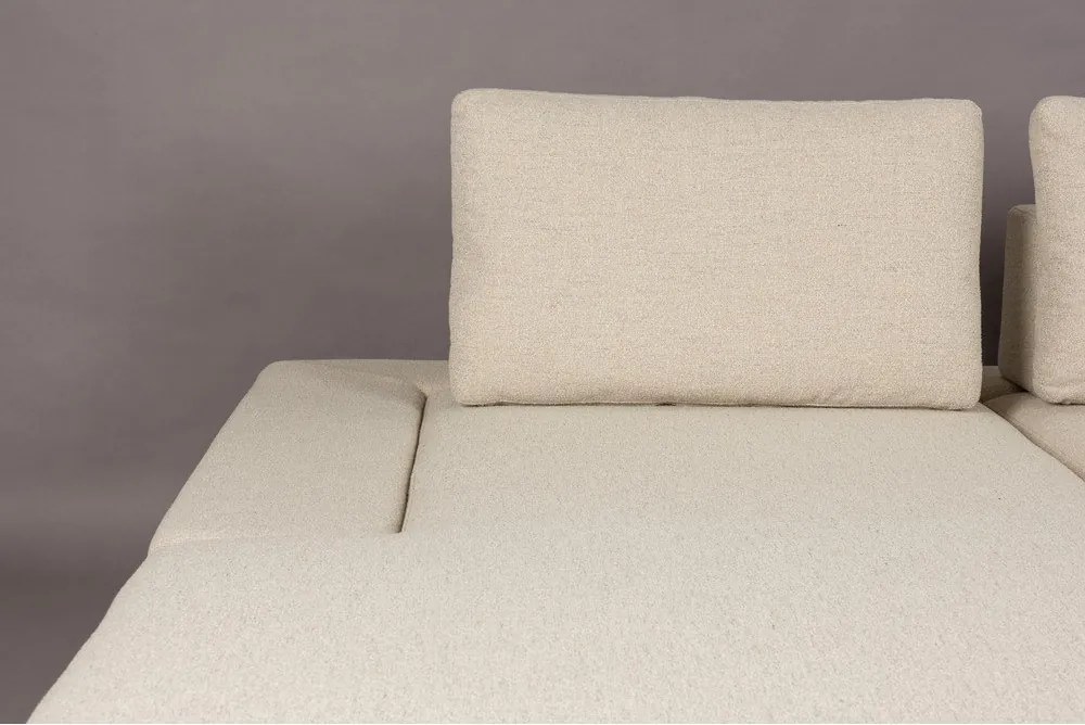 Кремав ъглов диван (ляв ъгъл) Shelly – Dutchbone