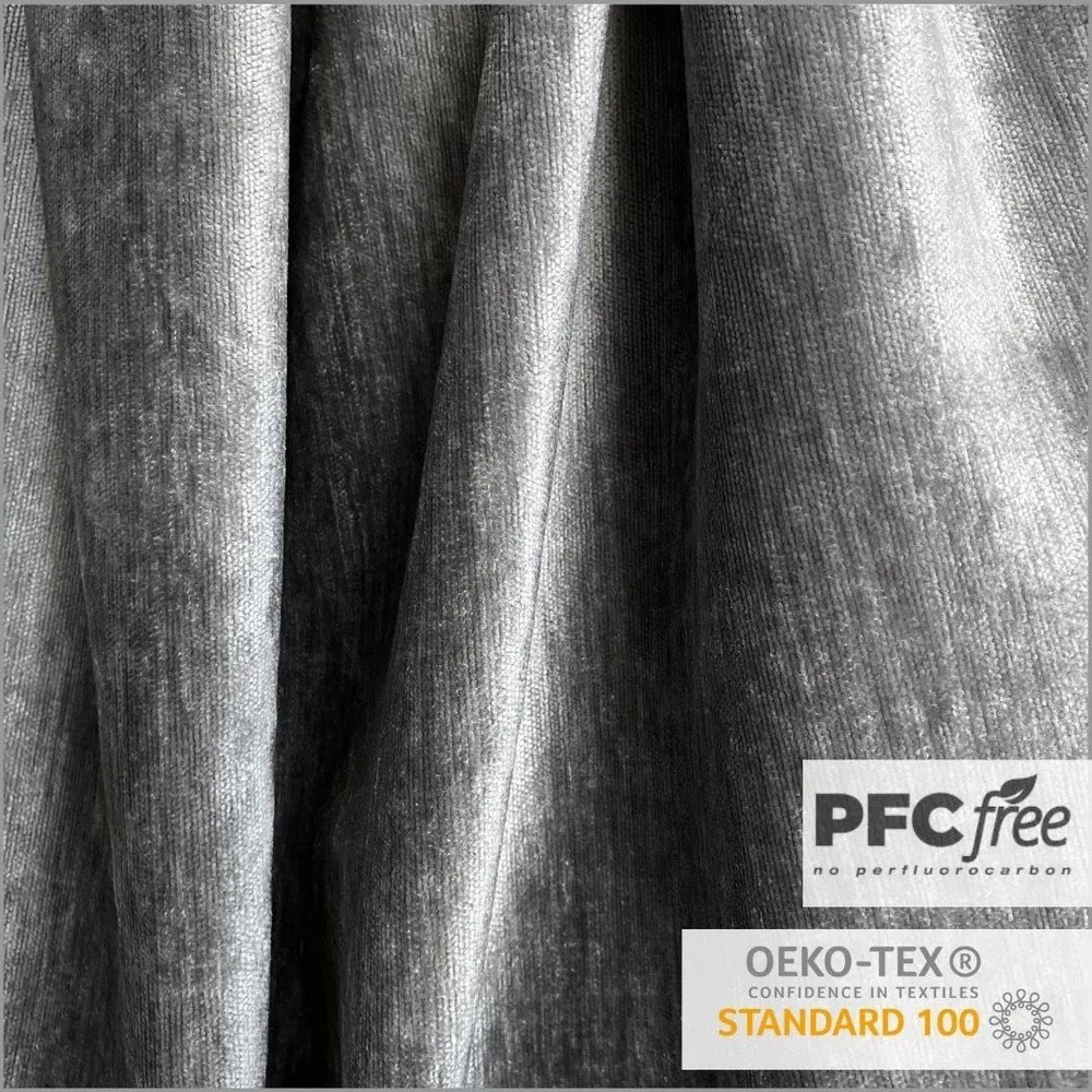 Сиво боксспринг легло с място за съхранение 140x200 cm Yoko – Maison de Rêve