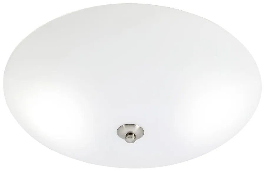 Бяло осветително тяло за таван със стъклен абажур ø 39 cm Platillo – Markslöjd