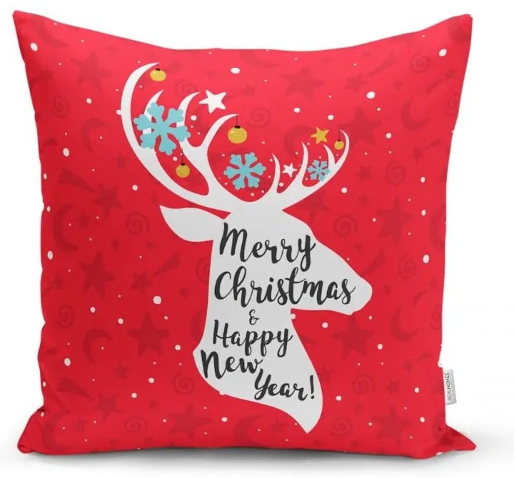 Комплект от 4 коледни калъфки за възглавници и покривка за маса Joy - Minimalist Cushion Covers