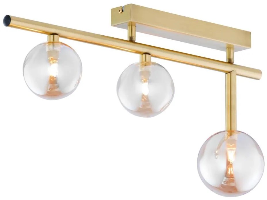 Jupiter 1898 - Полилей за повърхностен монтаж NEPTUN 3xG9/14W/230V златен