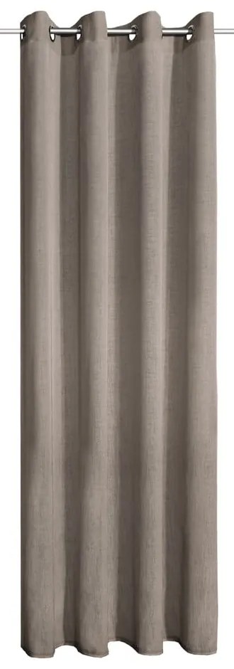 Кафява завеса 140x245 cm Struktura Uni – Sehlbach
