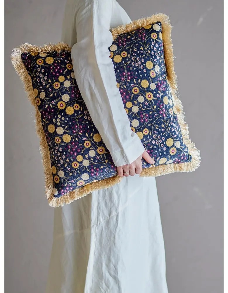 Декоративна възглавница със смес от памук 45x45 cm Eydis – Bloomingville