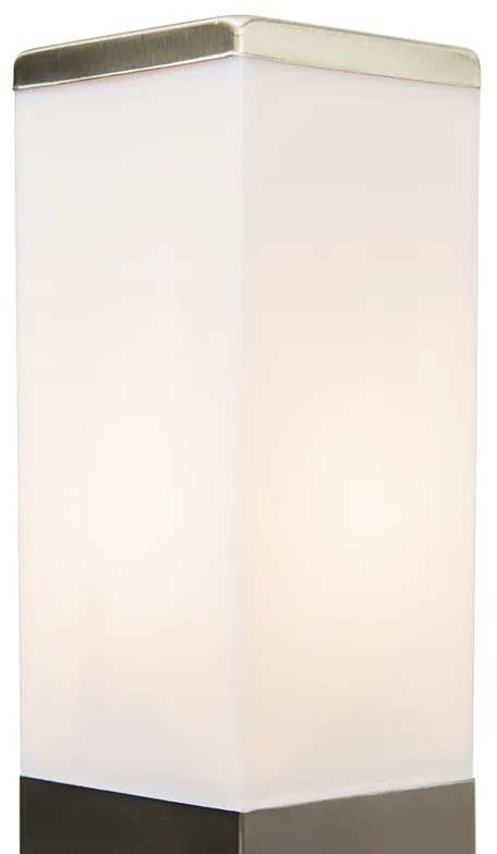 Интелигентна лампа за външно осветление 45 см стомана с WiFi P45 - Malios