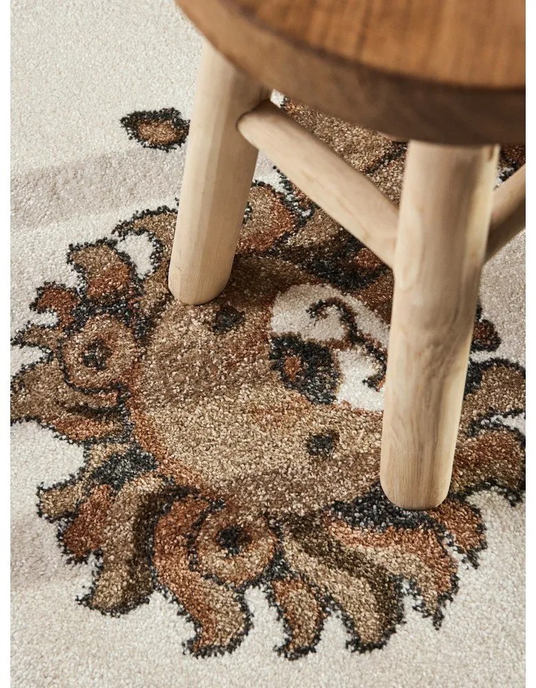 Кремав детски килим ø160 cm Roar like a Lion – Villeroy&amp;Boch