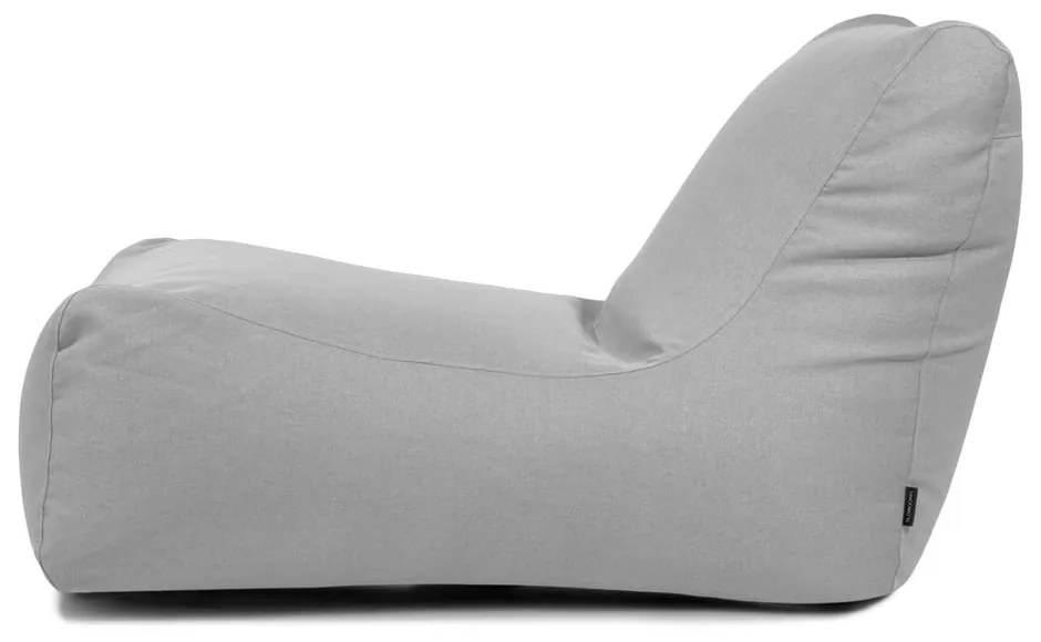 Сиво-бежов пуф Lounge – SLOWDOWN