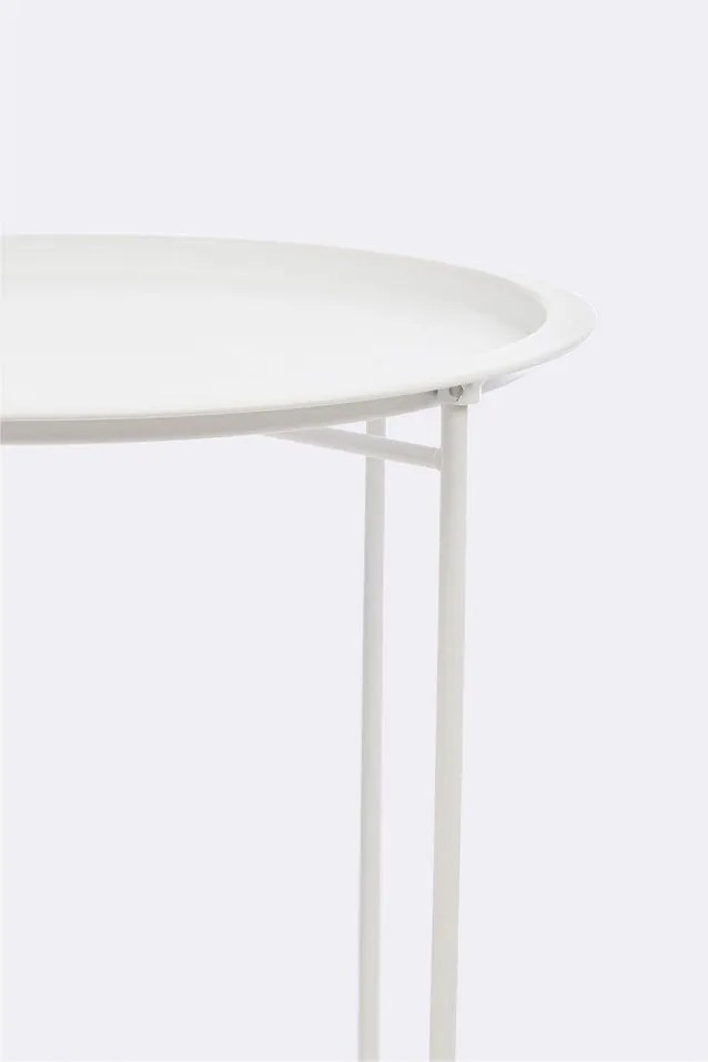 Стоманена кръгла градинска масичка ø 46 cm Austin – Bizzotto